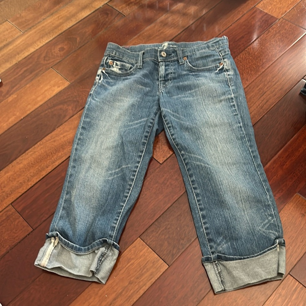 7 For All Mankind Jorts